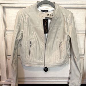 Boom Baby Bomber Jacket (Cream)